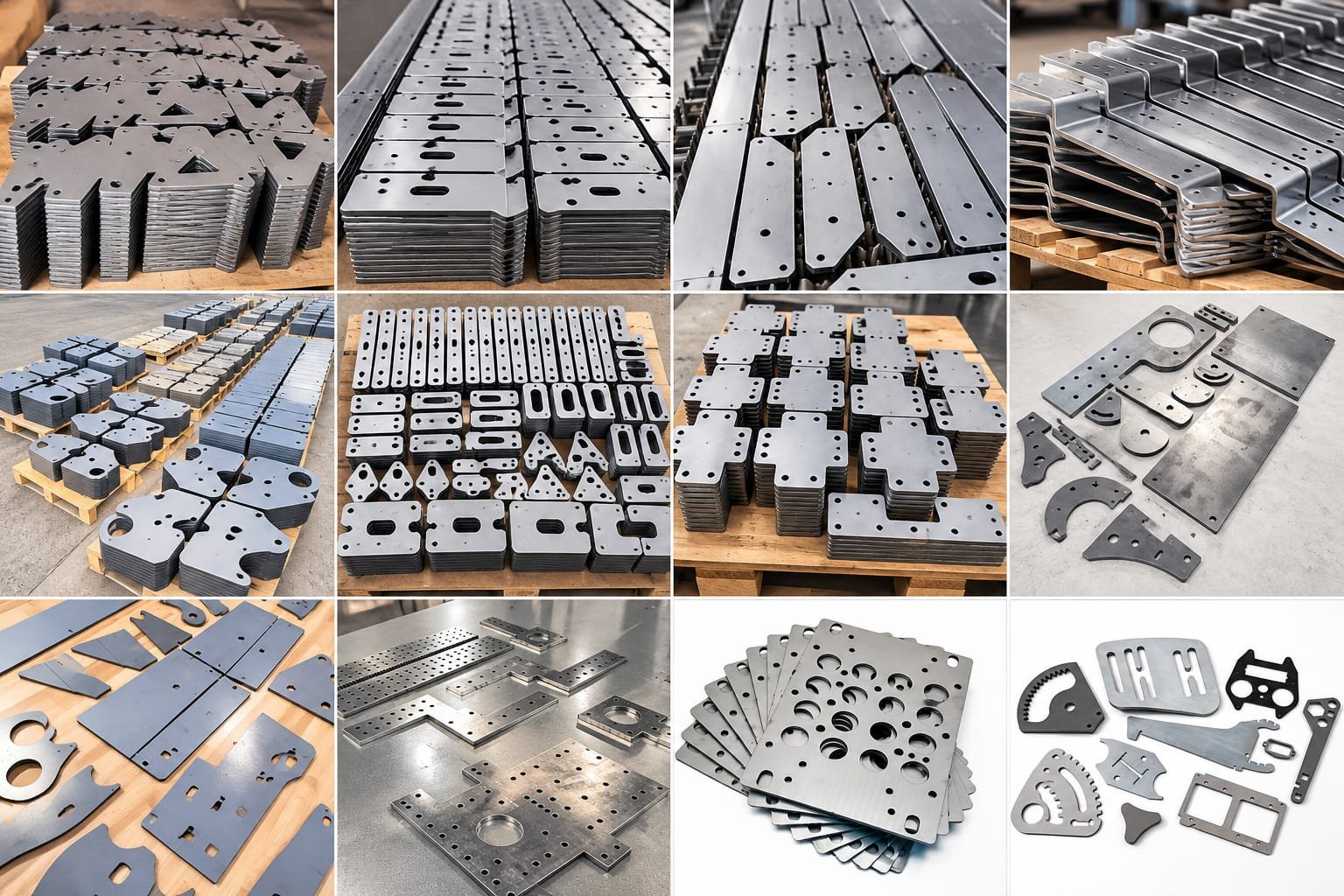 Master Laser Cutting & Bending Components Grid