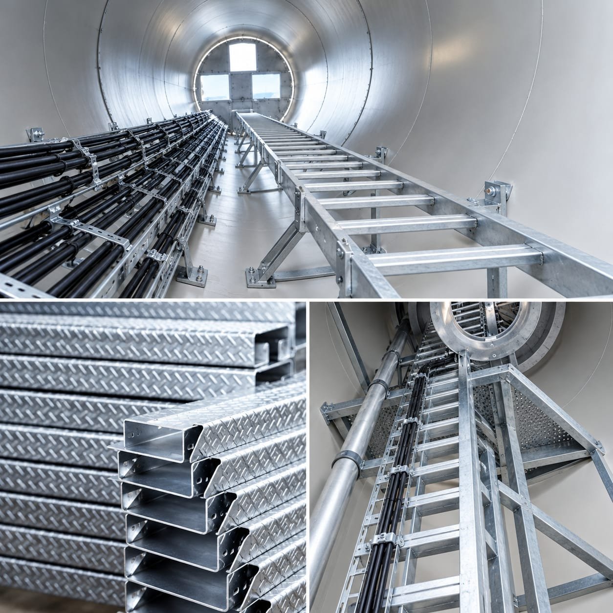 Cable Routing Trays, Step Channels & Ladder Modules