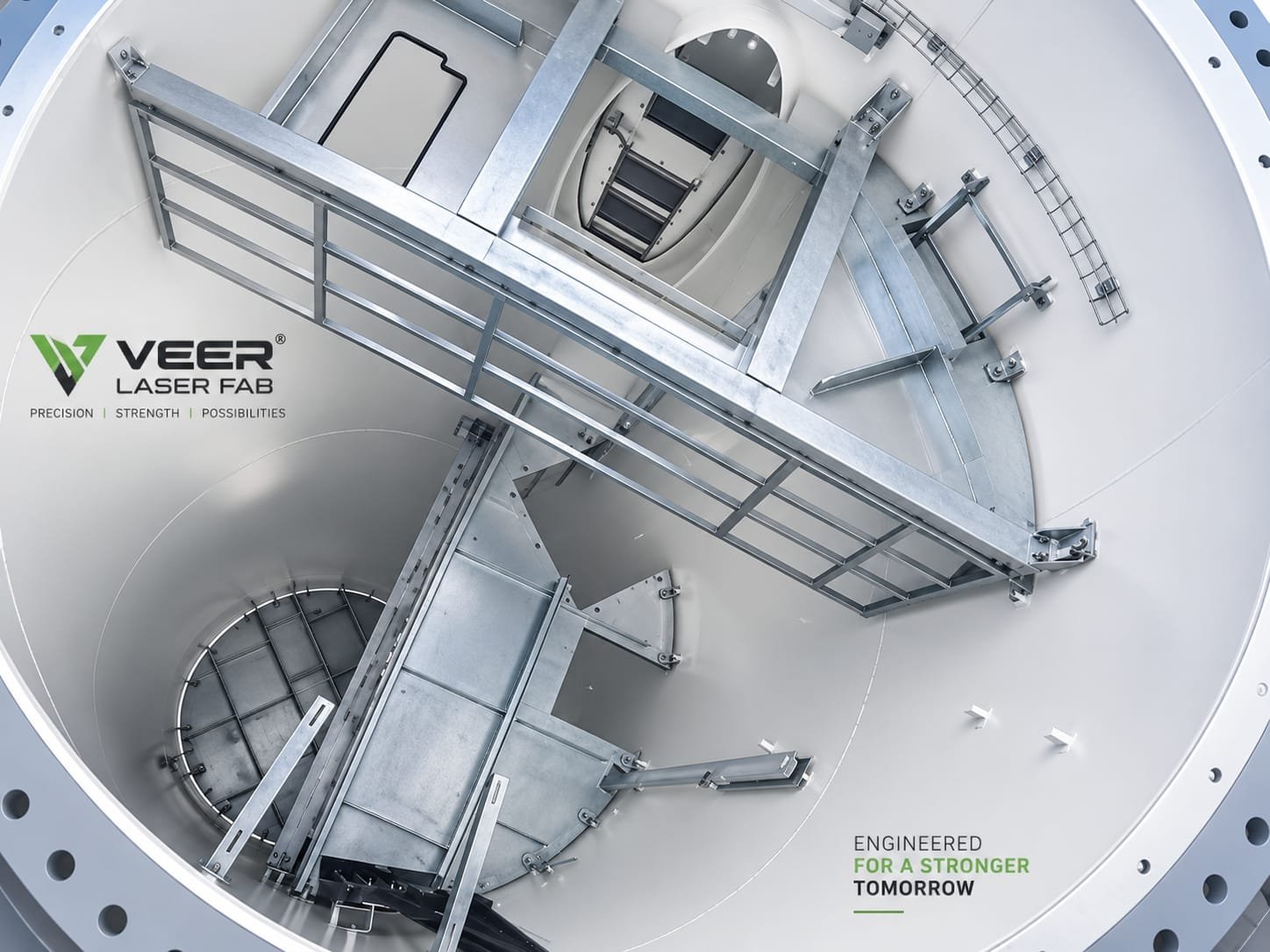 Tower Internal Platform & Ladder Assembly