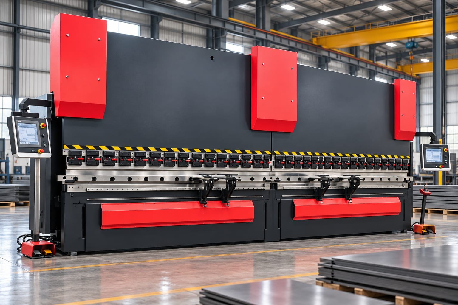 250-Ton Heavy Multi-Axis CNC Press Brake