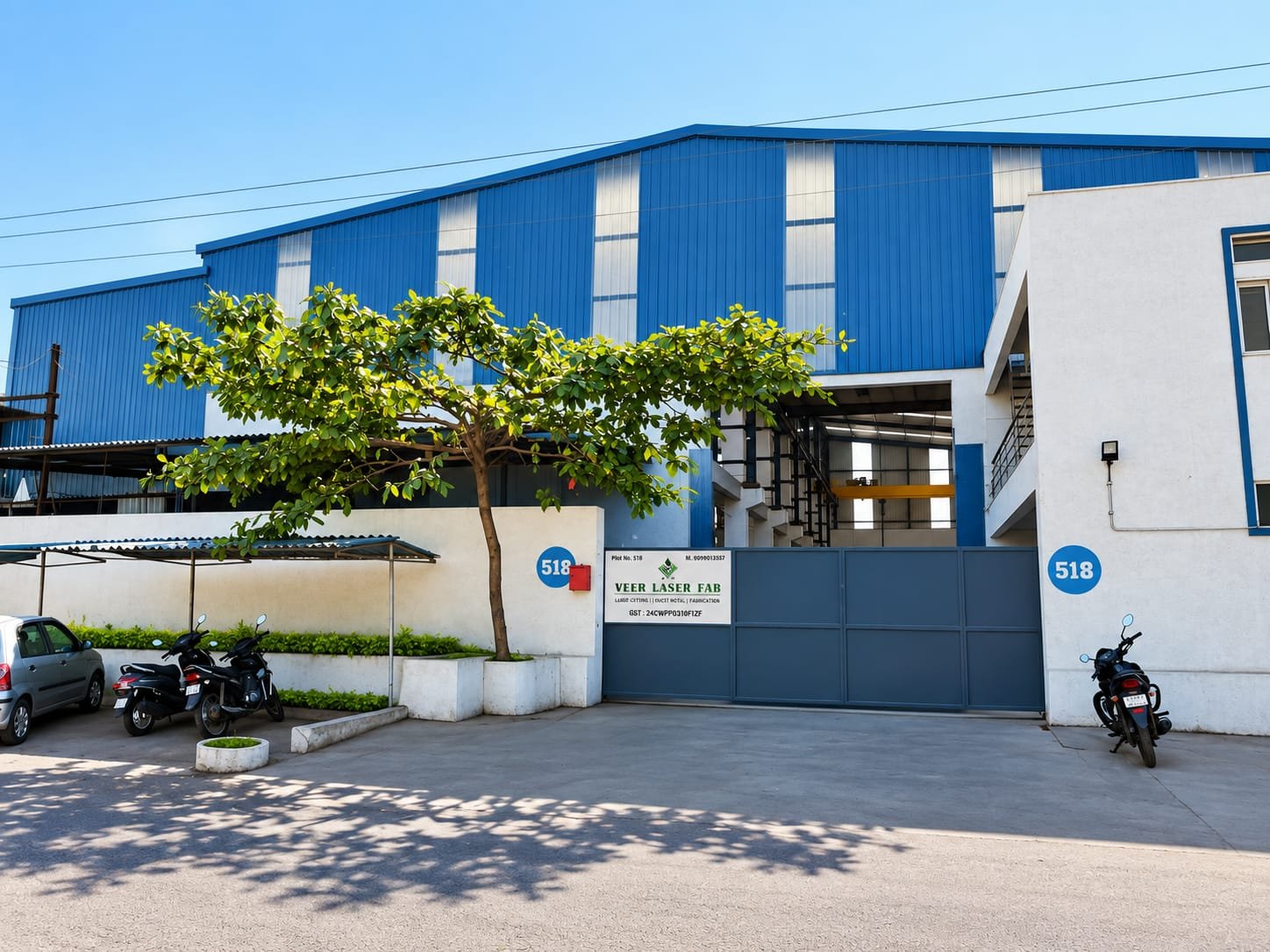 Kathwada Unit 1 Facility Main Entrance - Plot No. 518