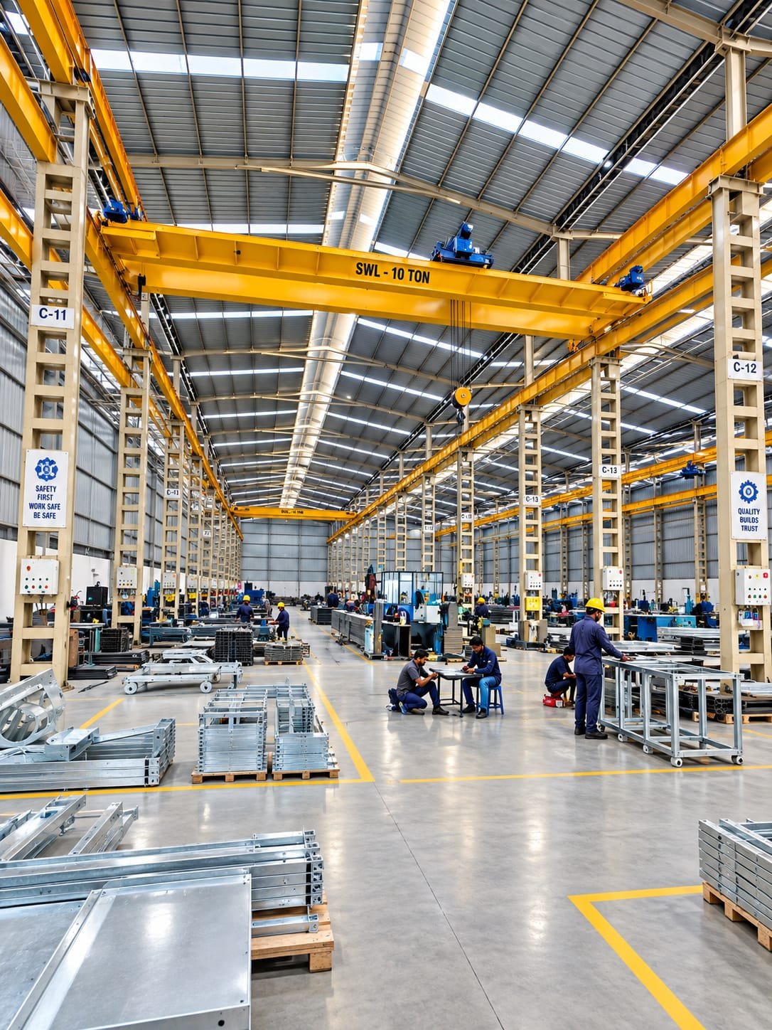 10-Ton SWL Crane & Assembly